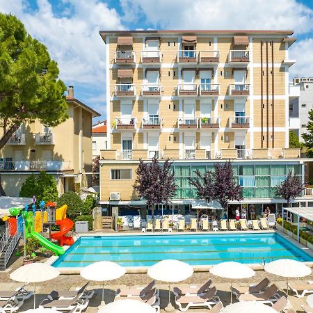 Lotus Hotel All Inclusive & Spiaggia Rimini Exteriör bild
